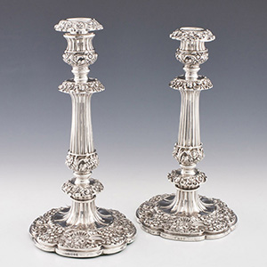 Silver Candlesticks