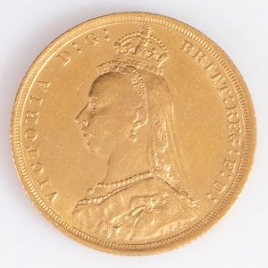 Victoria Gold Sovereign Jubilee Head Sydney Mint 1889