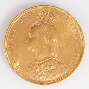Victoria Gold Sovereign Jubilee Head St. George Type 1891