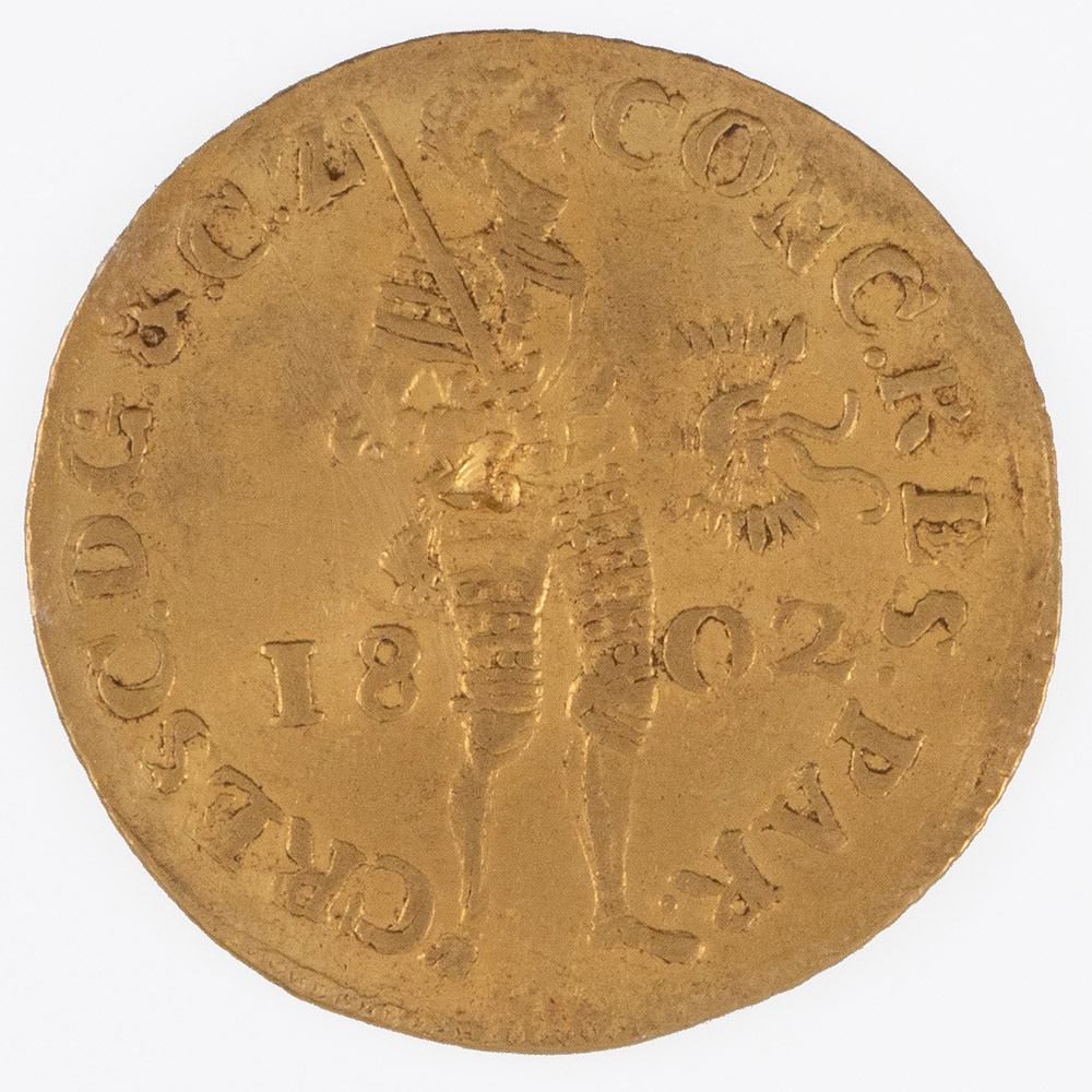 Netherlands Batavian Republic Willem I Gold Ducat