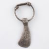 Celtic to Viking Age Silver Axe-Shaped Pendant, 1st to11th Century