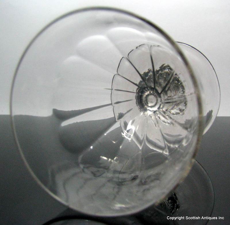 Georgian Port Glass c1780 - Image 3