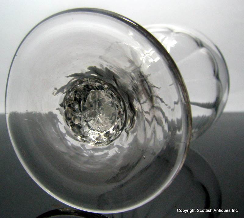 Georgian Port Glass c1780 - Image 4