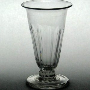 SOLD - Georgian Petal Moulded Jelly Glass c1780