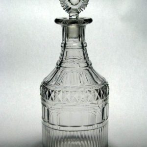 SOLD - Georgian Irish Glass Decanter c1825