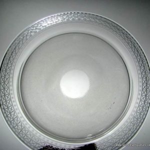 SOLD - Six Victorian Cut Glass Ice Plates