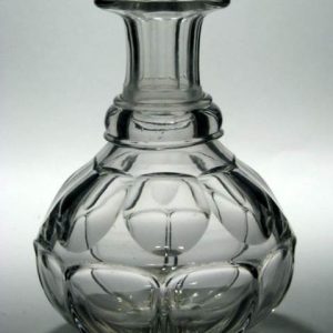 SOLD - Georgain Glass Wine Carafe c1830