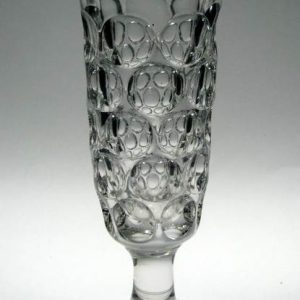 SOLD - Victorian Lens Ale Glass c1880