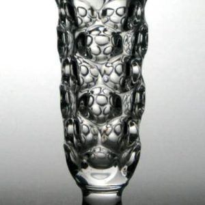 SOLD - Victorian Lens Ale Glass c1880