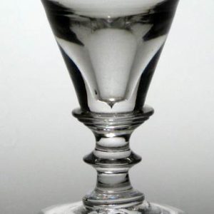 SOLD - Deceptive Regency Dram Glass c1800