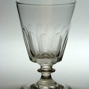 Bucket Bowl Georgian Glass Rummer 1820