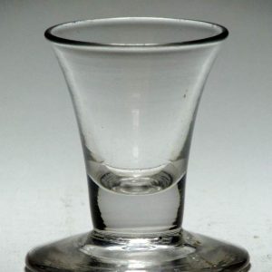 SOLD - Georgian Firing Glass c1790