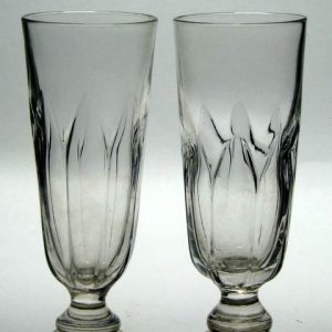 SOLD - Pair of Victorian Ale Glasses c1860