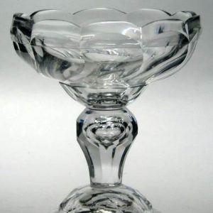 SOLD - Georgian Facet Cut Sweetmeat Glass c1800