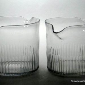 SOLD - Pair Regency Glass Wine Rinsers c1820