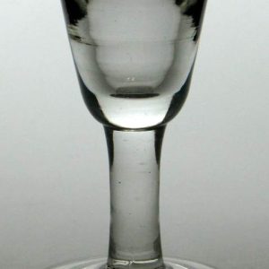 SOLD - 18th Century Deceptive Dram Glass