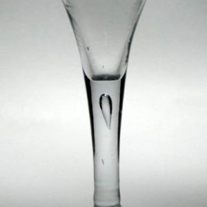 SOLD - 18th Century Plain Stem Wine Glass c1745