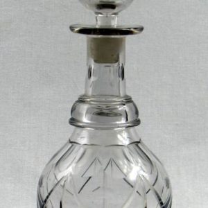 SOLD - Early Victorian Glass Mallet Decanter