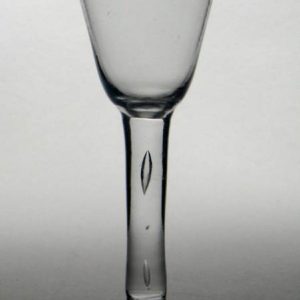 SOLD- Georgian Wine Glass c1740