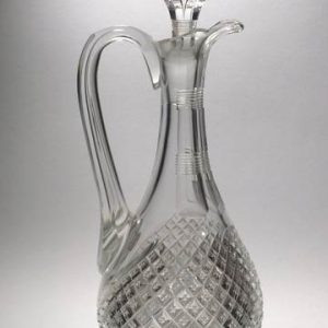 Richardsons Glass Claret Jug c1890