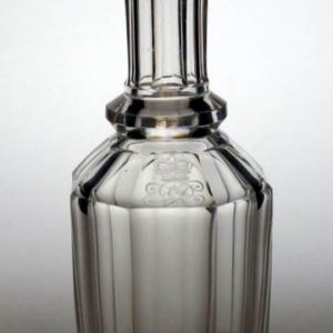 SOLD - Victorian Royal Cypher Imperial Gill Glass Whisky Measure c1880