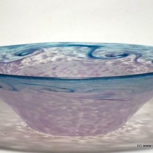 SOLD- Large Scottish Monart Glass Bowl c1935