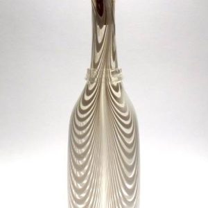 SOLD - Victorian Nailsea Glass Serving Bottle c1860