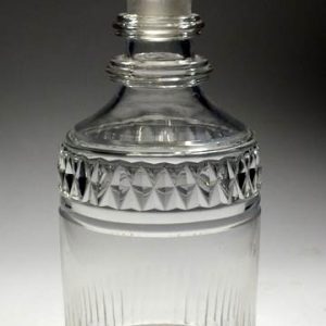 SOLD - Georgian Cylinder Spirit Decanter c1830