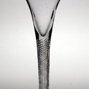 Tall 18th Century Air Twist Wine Glass c1750