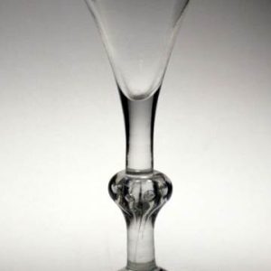 18th Century Composite Stem Wine Glass c1750