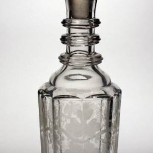 SOLD - WIlliam IV Engraved Decanter c1840