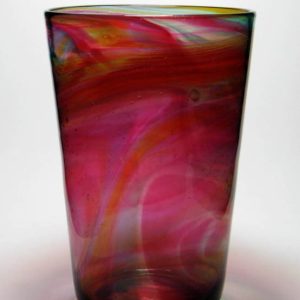 SOLD- Whitefriars Streaky Vase c1935