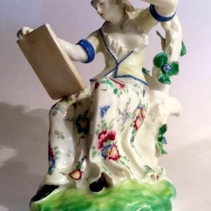 Bow Porcelain ‘Figure of Sight’ c1755