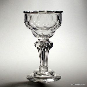 18th Century Pedestal Stem Sweetmeat c1740