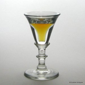 18th Century Deceptive Toasting Glass
