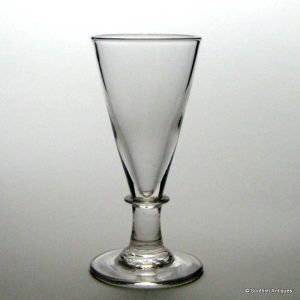 Georgian Deceptive Ale Glass c1760