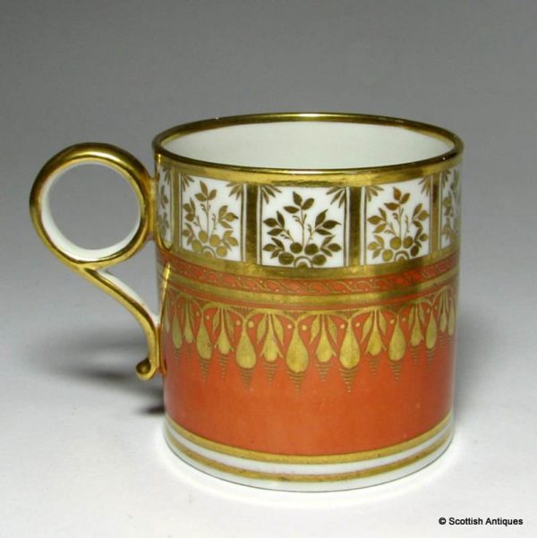 Elegant Barr Flight Barr Worcester Porcelain Trio c1810