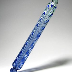 19th Century Nailsea Glass Rolling Pin