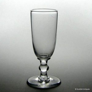 A Victorian Ale Glass c1860