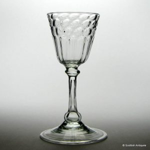 18th Century Liege Wine Glass c1720