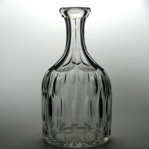 Large 19th Century Glass Wine Carafe