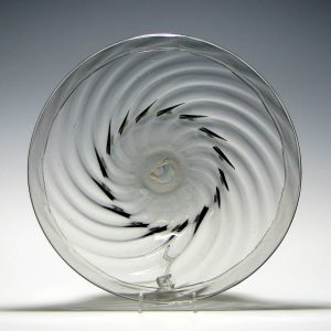 18th Century Spiral Moulded Glass Bowl c1780