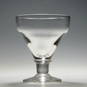 Victorian Pan Top Rummer c1860