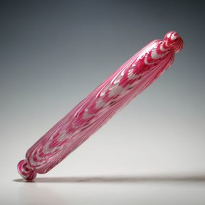 19th Century Nailsea Glass Rolling Pin