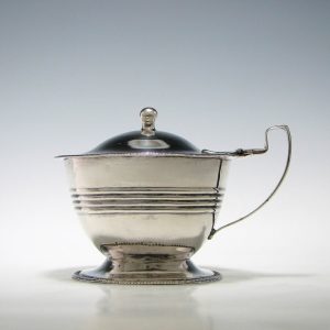 George III Silver Mustard Pot George Ferris Exeter 1814