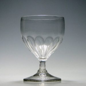 Georgian Petal Moulded Glass Rummer c1780