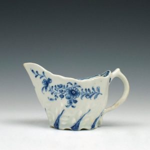 Lowestoft Daisy Pattern Low Chelsea Ewer, c1775