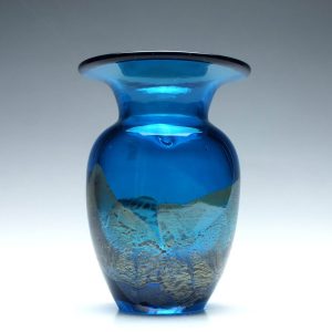 Mdina Aventurine Glass Vase 2001