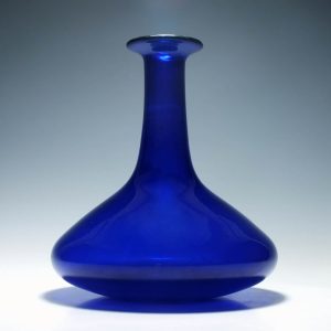 19th Century Blue Wine Carafe c1850