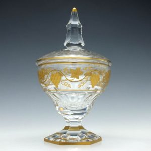 Signed Val St Lambert Comport c1920